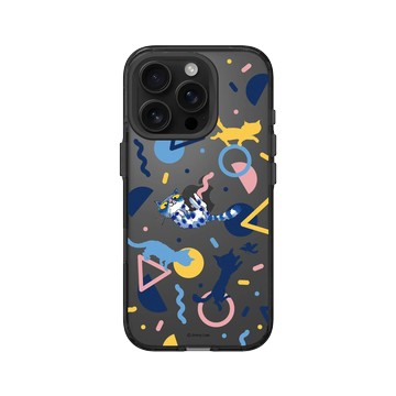 iPhone 16 Pro Clear (相機按鈕) 酷墨灰 - 幾米 Jimmy Liao - 遺失了一隻貓-調皮