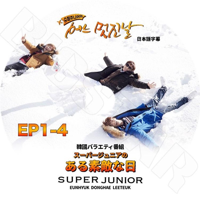 K-POP DVD／SUPER JUNIOR ある素敵な日 EP1-EP4完／Eunhyuk Leeteuk ...