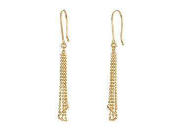 小性感 | 日本18K 垂墜搖晃 流蘇耳環