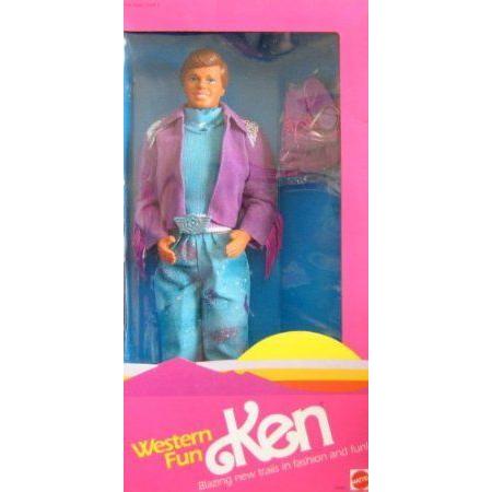 Barbie(バービー) Western Fun KEN Doll (1989 Mattel (マテル社