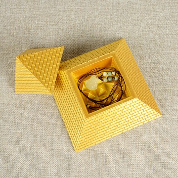 金字塔擺件三角形古埃及模型工藝品尋龍尺辦公室臥室客廳家居飾品 雙11全館免運