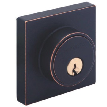 輔助鎖 加安輔助鎖 DA2X71 方套盤 古紅銅 一般鎖匙 鎖閂長度60mm 門厚30-42mm