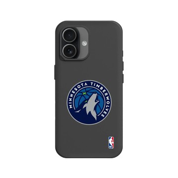 iPhone 17 SolidX 黑 - NBA - Logo-明尼蘇達灰狼 Minnesota Timberwolves