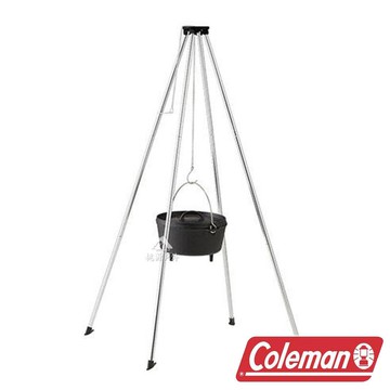 Coleman 荷蘭鍋 四腳營火架 CM-21888 ｜露營｜戶外｜野炊｜工具