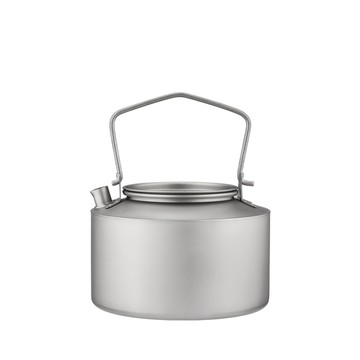 TEMPEST 純鈦燒水壺 1000ml 鈦茶壺 鈦水壺 戶外露營燒水壺 煮水壺 茶壺 露營 燒水壺 水壺 鈦壺 純鈦壺