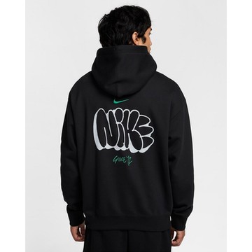 NIKE 耐吉 男連帽上衣-黑色 M NK SOLO SW FLC HOODIE GPX-HQ4181010