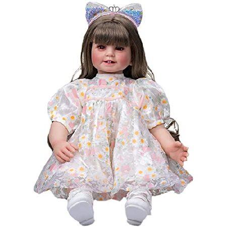 Zero Pam Real Life Reborn Toddlers Girls, 24 Inch Realistic Baby