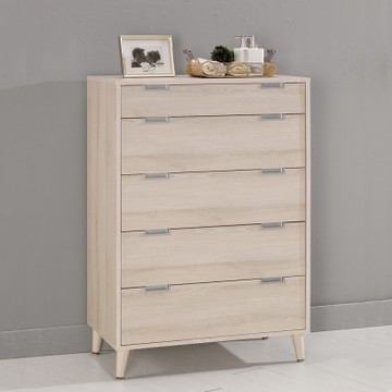 Boden-艾奇2.7尺五斗櫃-81x48x120cm