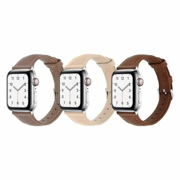 Apple Watch 皮革錶帶 38/40mm - 深棕、可可、杏色 38/40mm - 可可