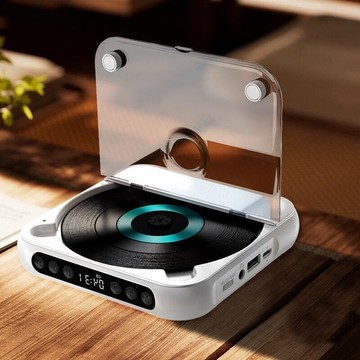 【雲渡小鋪】熱賣熱麵光盤機複讀款播放機mp3學生CD黑膠隨身聽光碟專輯便攜cd英語詢價