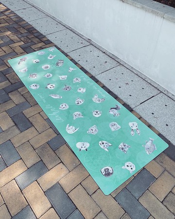 派對動物瑜珈墊