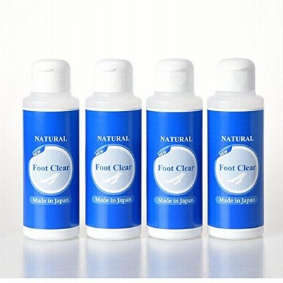 フットクリア (Foot Clear) 靴の消臭パウダー フットクリア (無香料 55g)×4本
