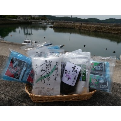 ふるさと納税 笠岡市 笠岡諸島からの贈り物　「瀬戸の島のり(コラボ)」季節のお品物　Dセット