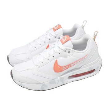 Nike 休閒鞋 Air Max Dawn SE GS 大童 女鞋 白 粉紅 氣墊 復古 運動鞋 DM0960-100