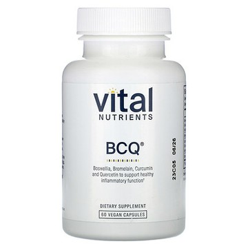 Vital Nutrients, BCQ，60 粒全素膠囊