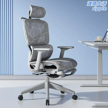 【久坐護腰】人體工學椅 電競椅 電腦椅 辦公椅 可躺午休椅 家用書房椅 多段調節 腰背支撐 透氣網布 頭枕扶手可調