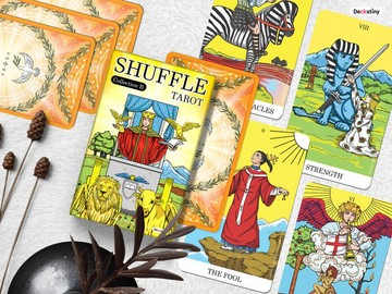 Shuffle Tarot 2026 Collection B. : Borderless by Deckstiny