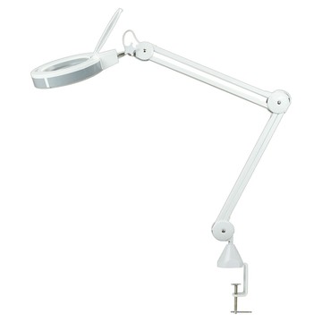 Octopus 章魚牌 LED調光調色溫照明放大鏡10倍  1個  白色