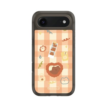 iPhone Air AirX 本質黑 - 布朗尼 annnbrownie - 格紋拼貼