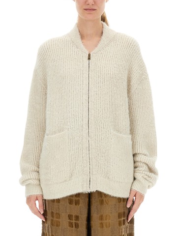 uma wang wool blend cardigan