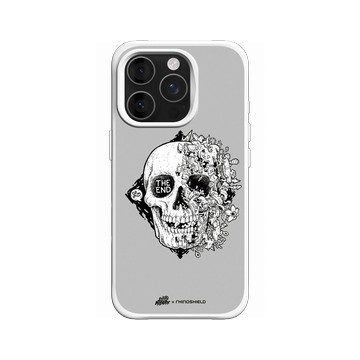iPhone 16 Pro SolidX 白 - Ted Leonid Melendres - Diamond Skull 鑽石骷顱
