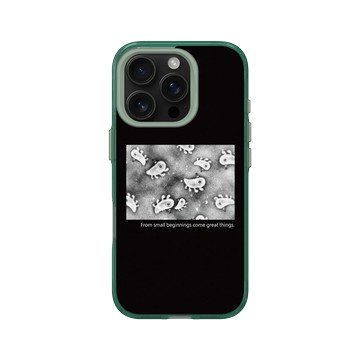 iPhone 16 Pro Clear 憂墨綠 - 怪奇事物所 Incrediville - 所長細胞群_黑