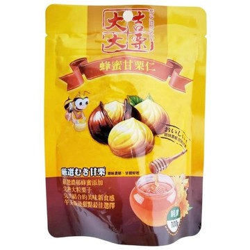 大吉大栗 甘栗仁100g (蜂蜜風味)【現貨】