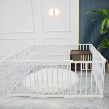 21C Trend 全開門 12片 寵物安全圍欄  身高 68 cm  1set  白色