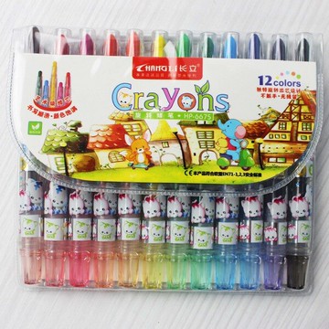 12色旋轉蠟筆 長立HP6675-12(短型彩桿.袋裝)/一小組12色入(促69)~萬【APP滿額下單10%點數(單一帳號最高5000點)】1/31止