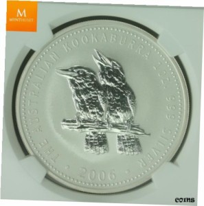 アンティークコイン NGC PCGS Australia silver Kookaburra MS70