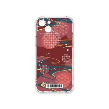 iPhone 15 Plus 殼 TRON IPhone 15 PLUS 日系和風圓點星河系列  載具 四角防摔殼 手機殼