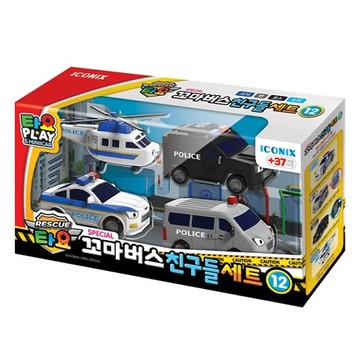 TAYO 小巴士 特殊警備車4件組