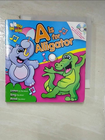 【書寶二手書T8／少年童書_U1H】A Is for Alligator_Mitzo Thompson, Kim/ Mitzo Hilderbrand, Karen