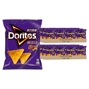 Doritos 多力多滋 玉米片 蒜味牛菲力  40g  24包