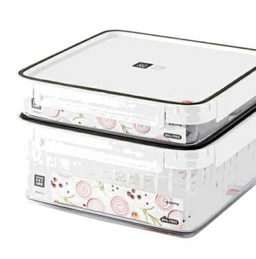 [COSCO代購6] W131700 昌信生活 Sky Lock 保鮮盒兩入組 - 分格式 1700毫升 + 提籃式 3800毫升