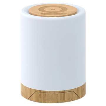 ANTIAN LED七彩拍拍小夜燈 USB充電 戶外氛圍燈 床頭燈 木紋色 觸控調光 定時