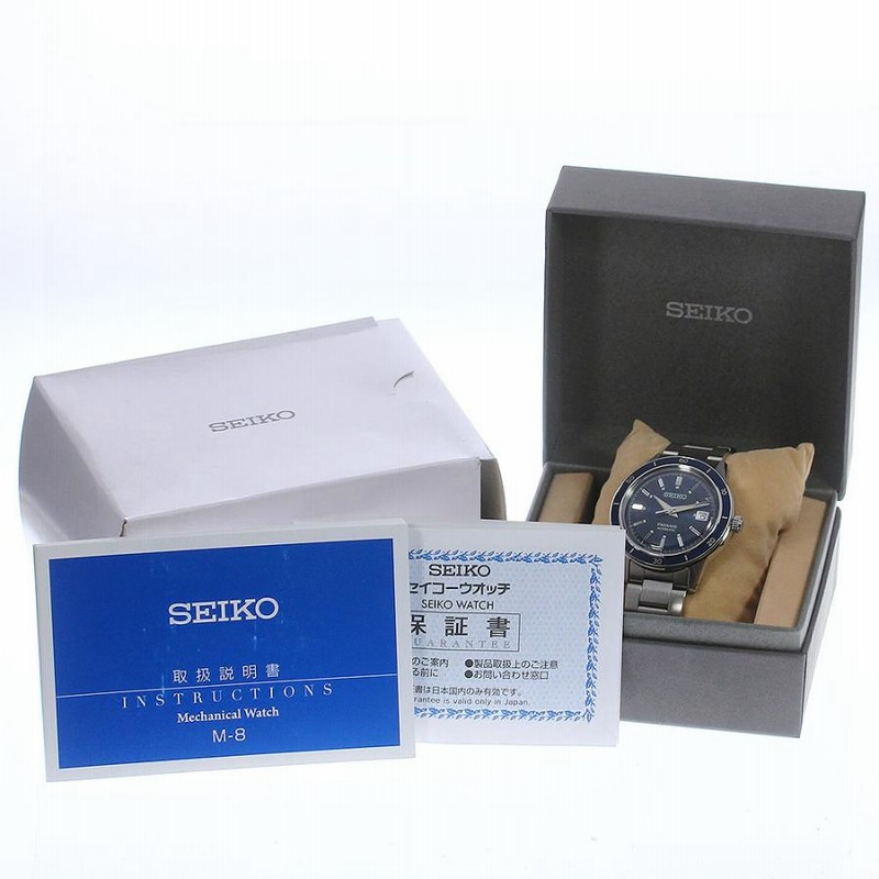 ☆美品 ☆箱・保証書付き【SEIKO】セイコー プレサージュ Style60's