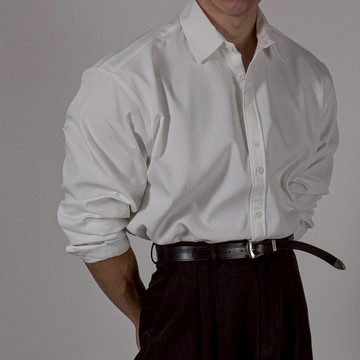 正韓質感奢華壓花寬版長袖襯衫 3色 YUPPIE 現貨商品 0422