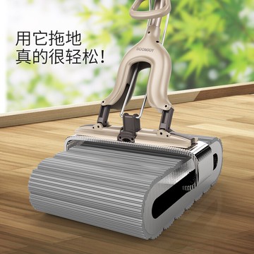 海綿拖把衛生間吸水免手洗家用神器拖膠棉擠水懶人對折式擠水地拖