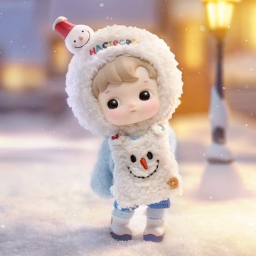 『漢森精品－小昀』現貨⭐️POPMART 泡泡瑪特⭐️HACIPUPU 雪人來訪 可動人偶 ~ 超可愛 ~ 送禮必備