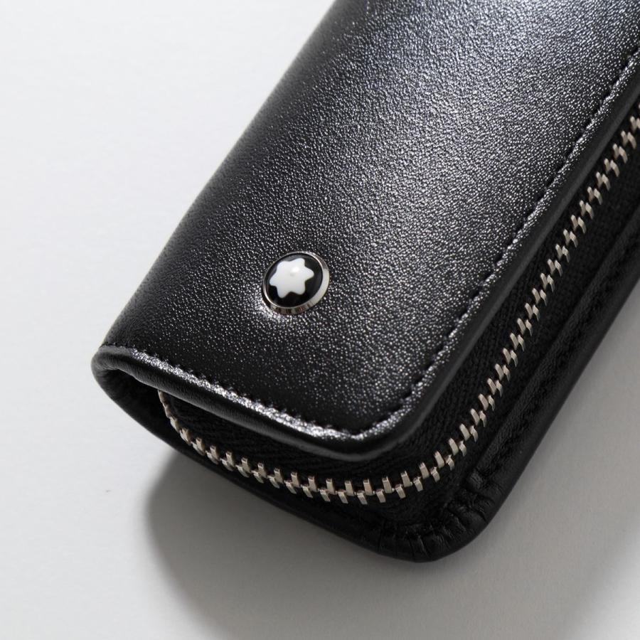 MONTBLANC モンブラン ペンケース MST Pen Pouch Zip Black 101872 メンズ マイスターシュテュック 1ジップ ペンポーチ レザー bk