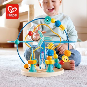 德國Hape 太空風車繞珠