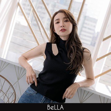 【三件$1500】BeLLA 一縷簍空衣 黑色