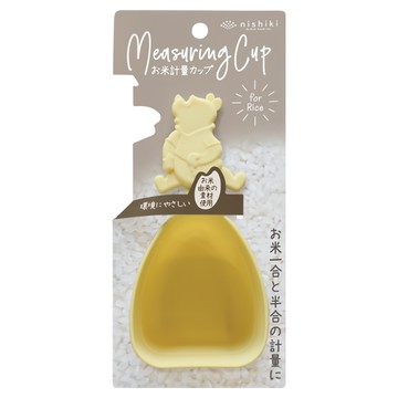 nishiki 錦化成 量米匙 小熊造型 可量一合米和半合米  19 x 8.5 x 6.3cm  1個