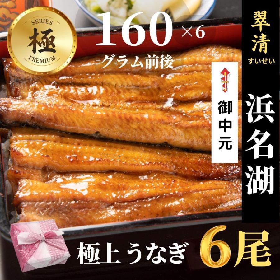 極 うなぎ 蒲焼 6尾 国産 鰻 ウナギ お中元 高級 人気 美味しい 浜名湖