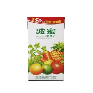 【蝦皮直營】波蜜 波蜜果菜汁 300mlx6入