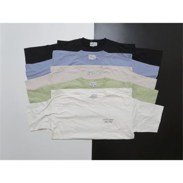 日系街頭潮牌落肩寬松藝術限定短袖圓領T恤街舞bboy運動打底tee