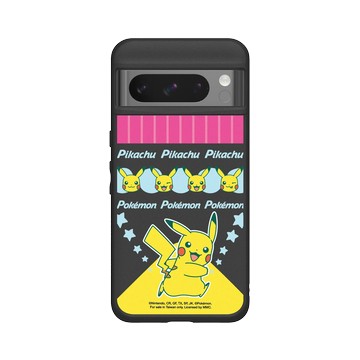 Pixel 8 Pro SolidSuit 黑 - 寶可夢 Pokemon - 多彩系列-皮卡丘