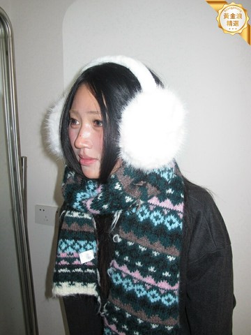 【仿狐毛保暖】冬季耳罩 耳捂 耳套 防凍耳暖 可摺疊耳罩 韓版簡約百搭 加厚仿狐狸毛 學生通勤必備