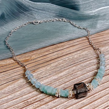 【Cinnamonmon 希娜夢夢 香氛飾品】米諾克斯純銀精油鍊